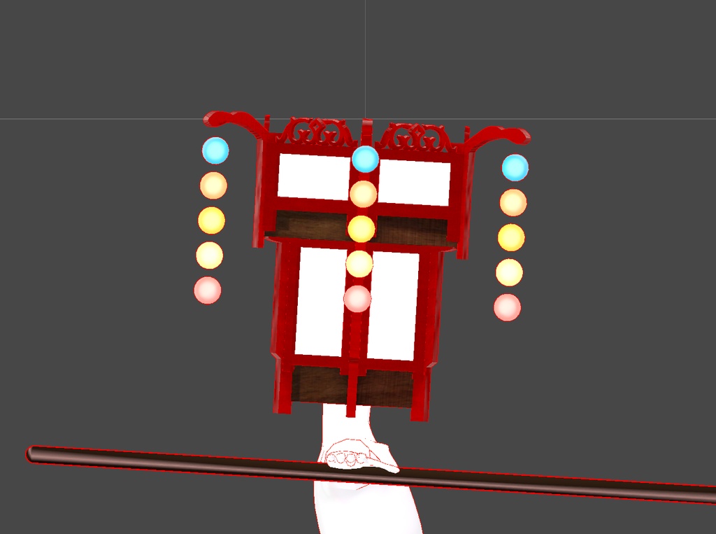 【無料】月人の頭＋武器【VRChat想定】 缩略图 2