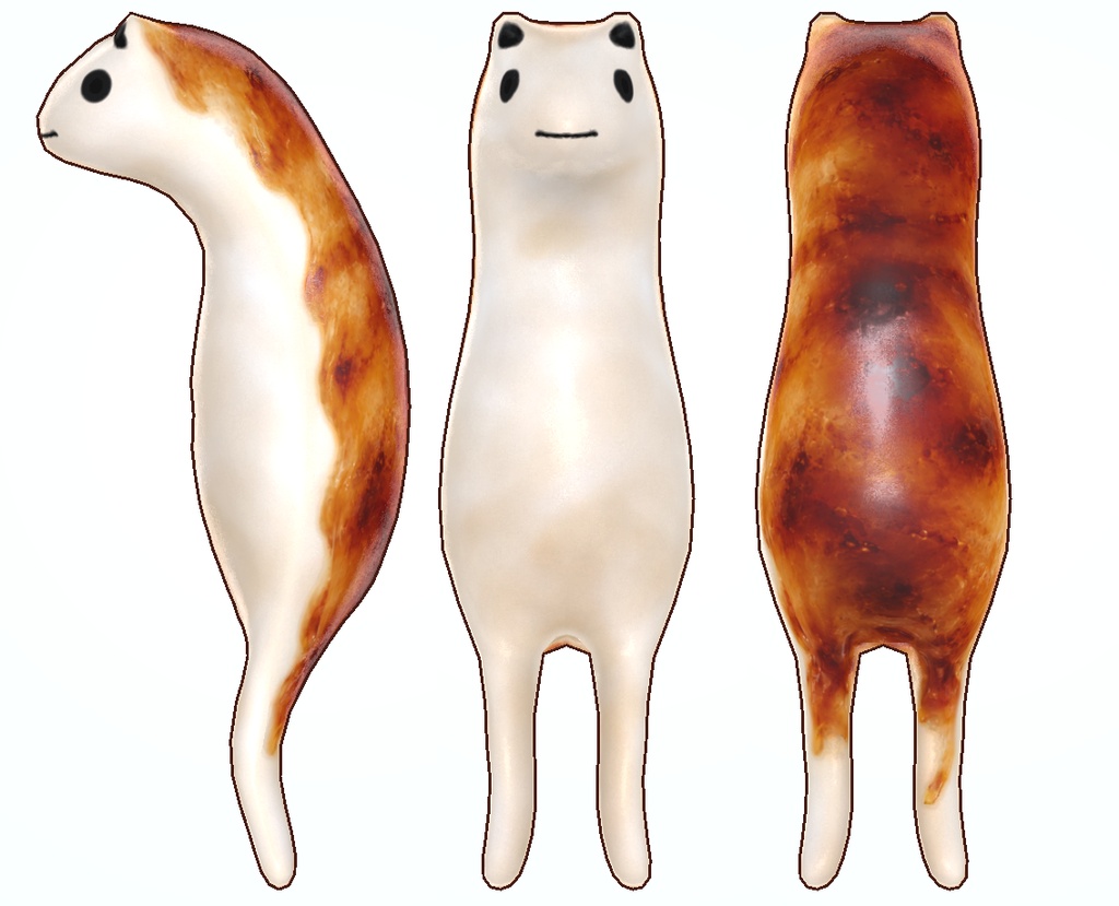 【無料】みたらしもちAkyoテクスチャ【VRChat】