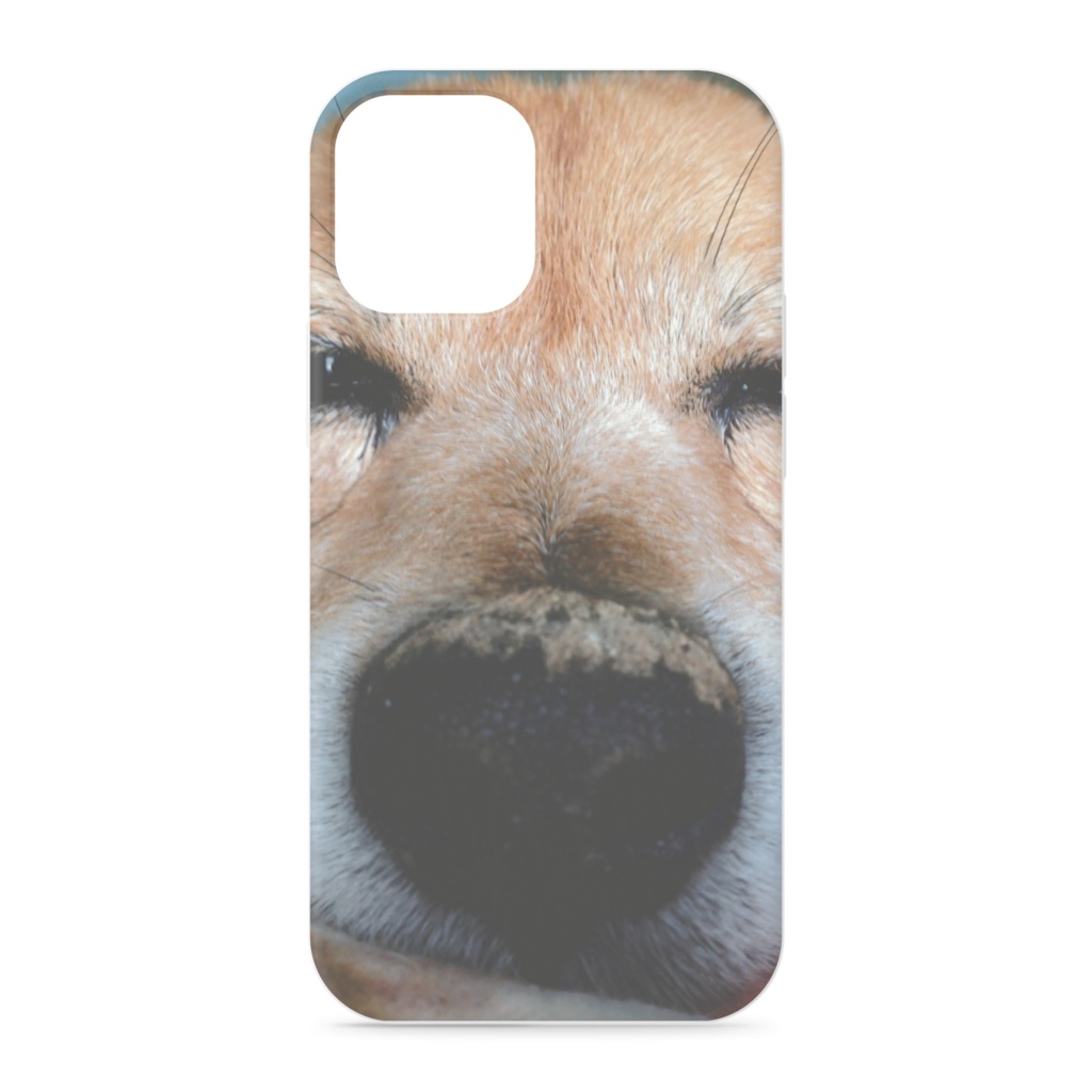 iPhoneケース - iPhone12 mini　眠い犬
