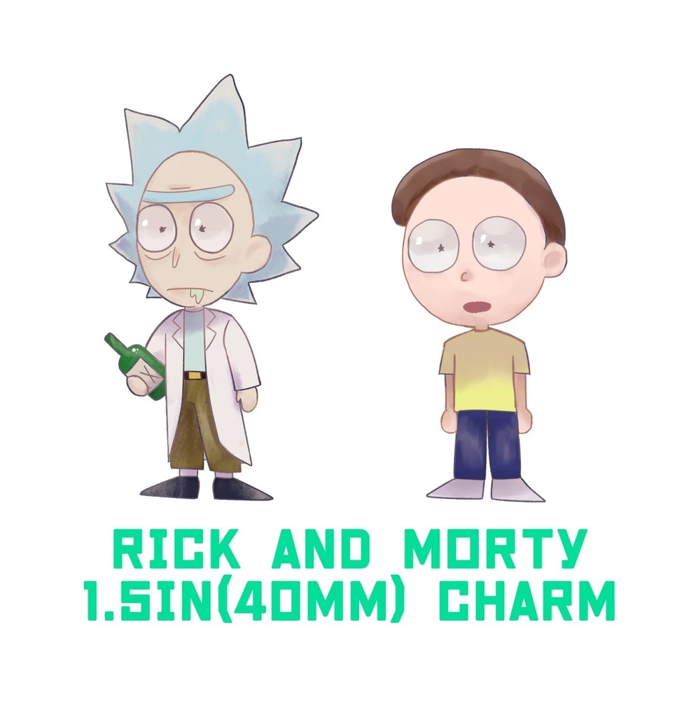 Rick and Morty Acrylic Charm vol.2