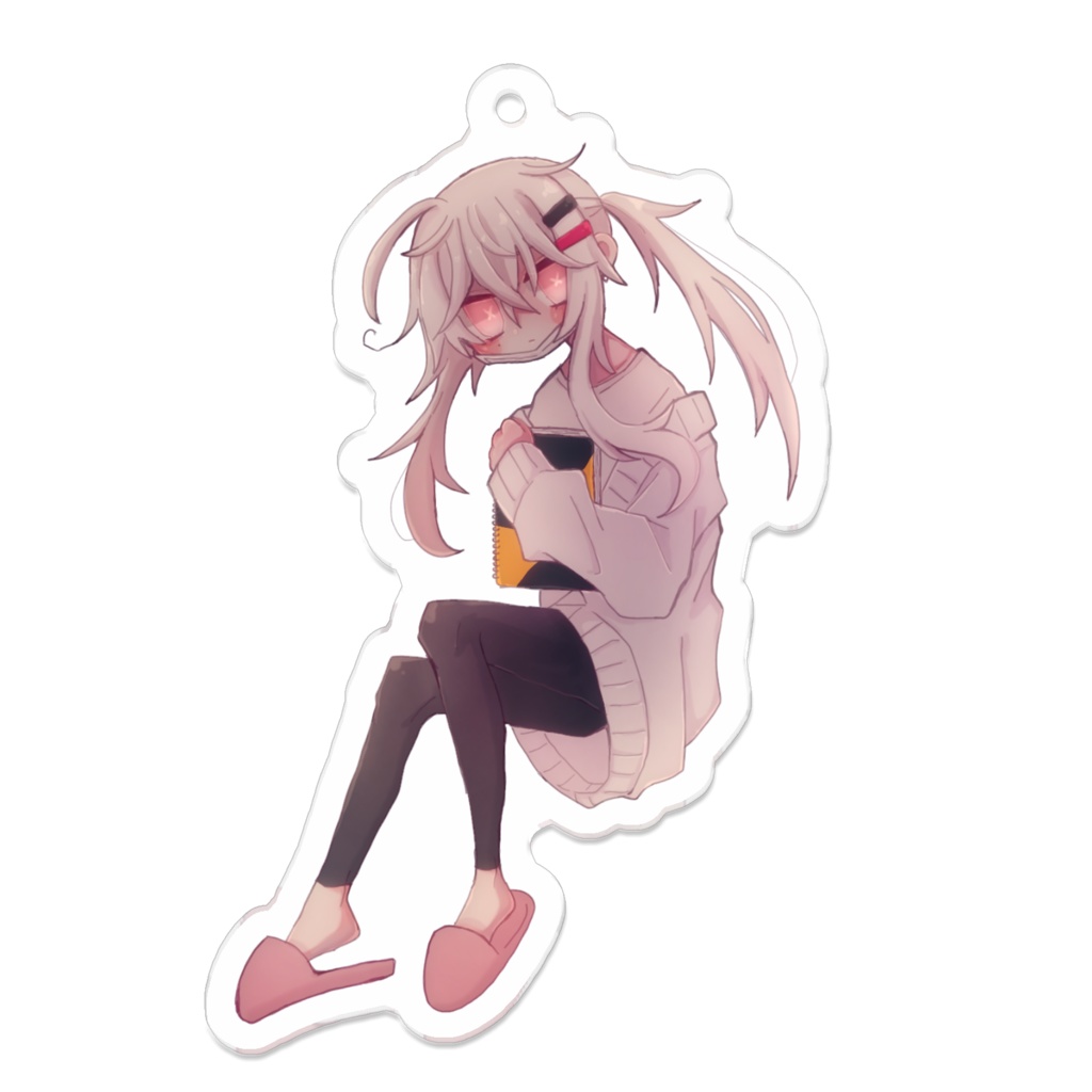 白音くんのアクリルキーホルダー