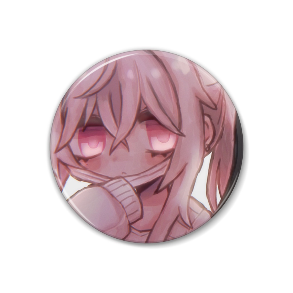 白音くんの缶バッジ