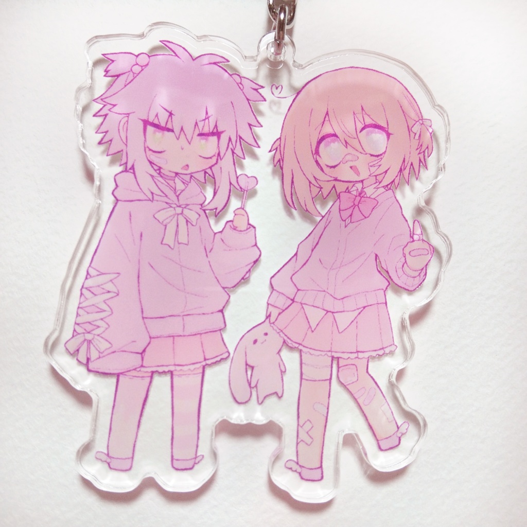 ゆめかわ自カプキーホルダー