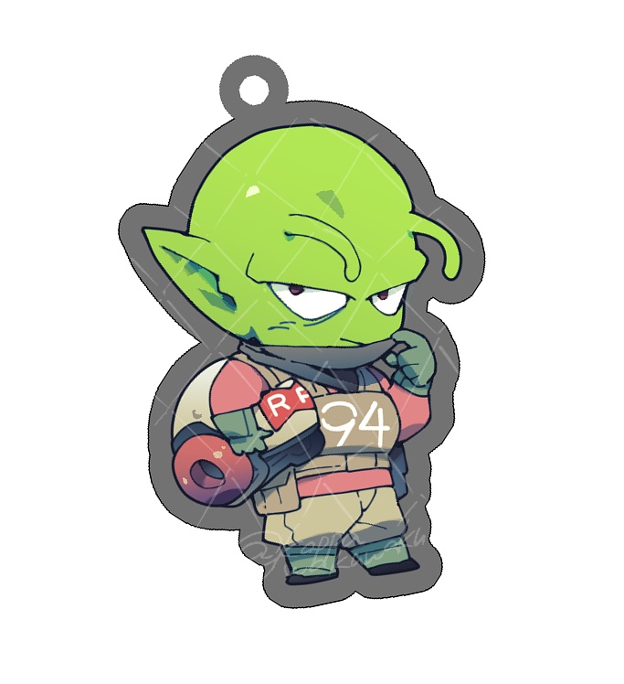 アクリルキーホルダー　94番ピッコロ