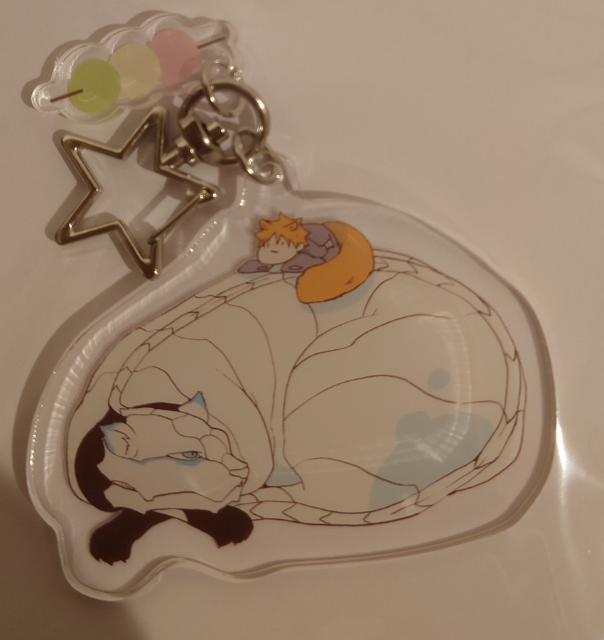 かがみもちグリ一（アジュグリ&りす）アクキー