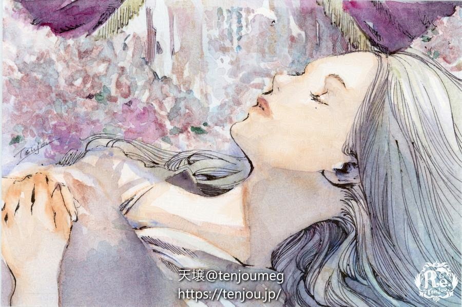 原画「眠りの森の」