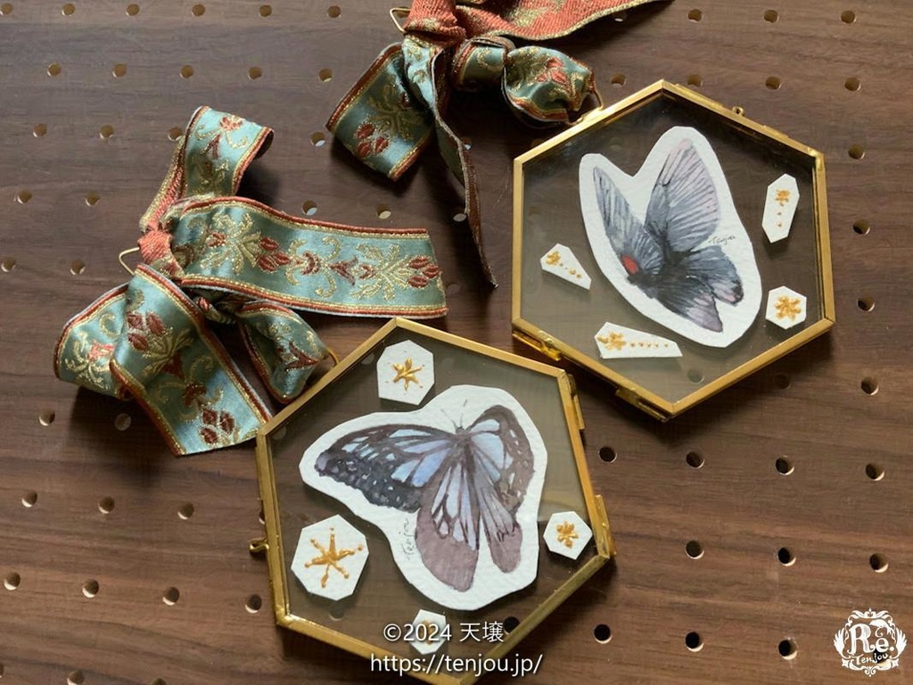 原画「アサギマダラ」