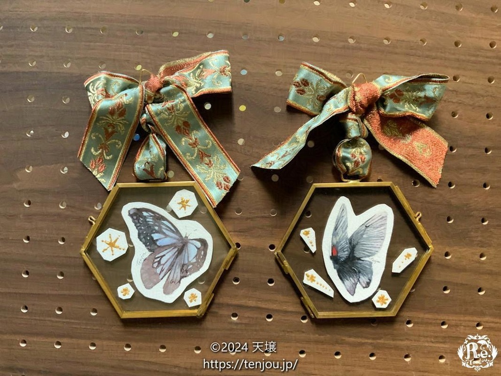 原画「アサギマダラ」