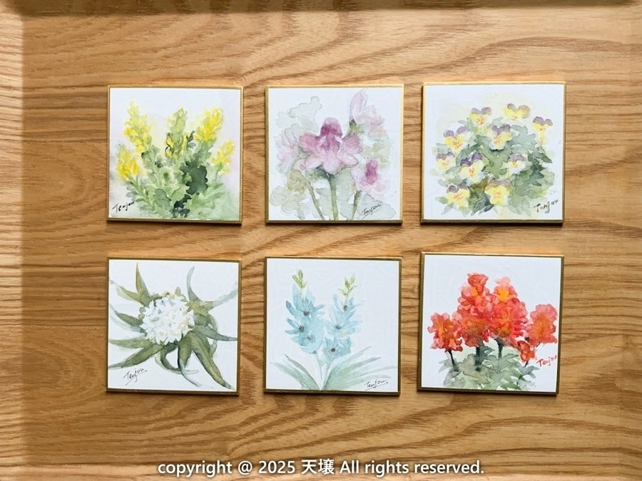 【原画】誕生花3月13日～18日