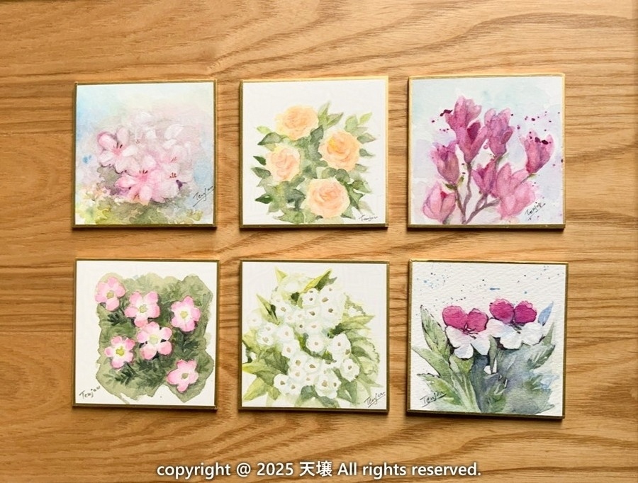 【原画】誕生花3月19日～24日