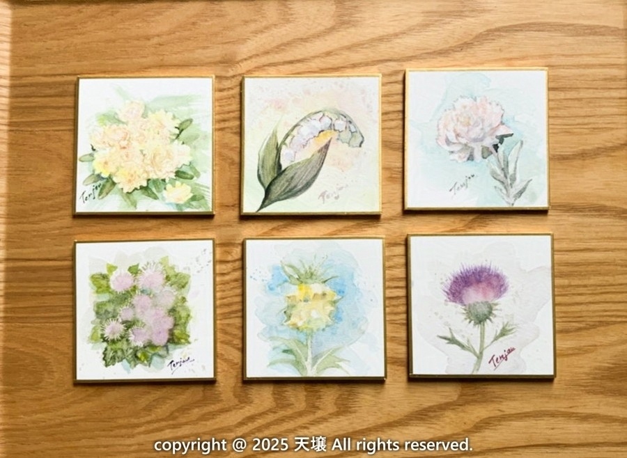 【原画】誕生花4月30日~5月5日