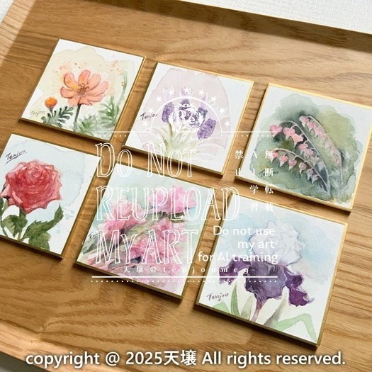 【原画】誕生花5月18日~5月23日