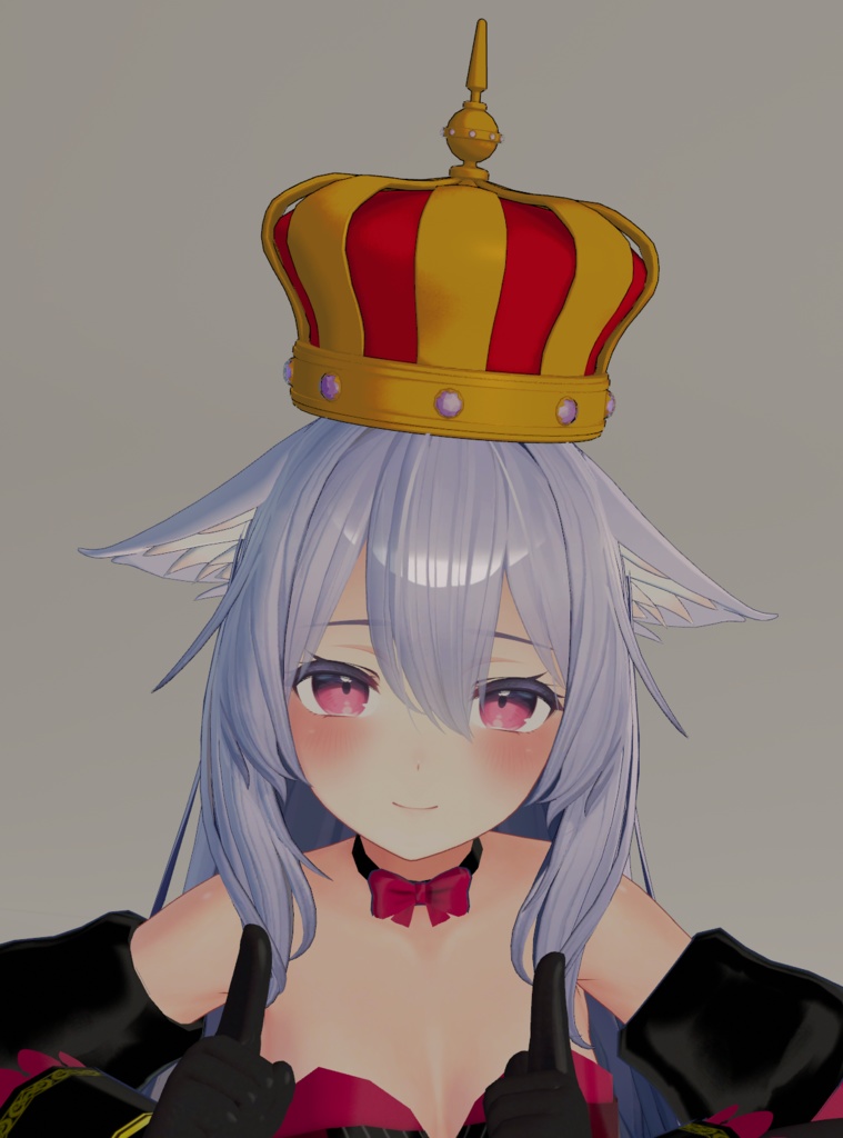 王冠 色変更用マテリアル12個入り 【VRC想定】