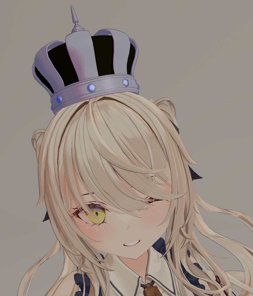 王冠 色変更用マテリアル12個入り 【VRC想定】