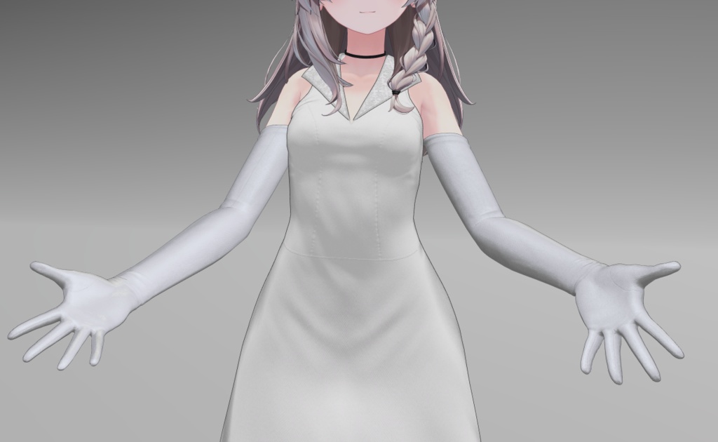 【しなの対応】ロンググローブ【VRC想定】