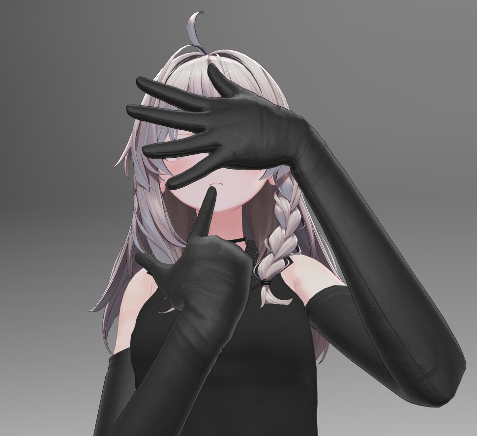 【しなの対応】ロンググローブ【VRC想定】