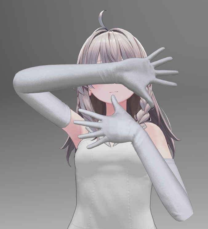 【しなの対応】ロンググローブ【VRC想定】