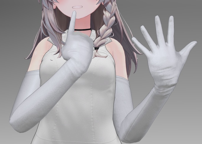 【しなの対応】ロンググローブ【VRC想定】