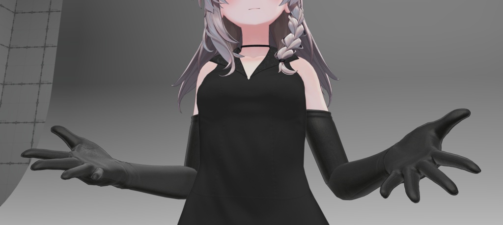 【しなの対応】ロンググローブ【VRC想定】