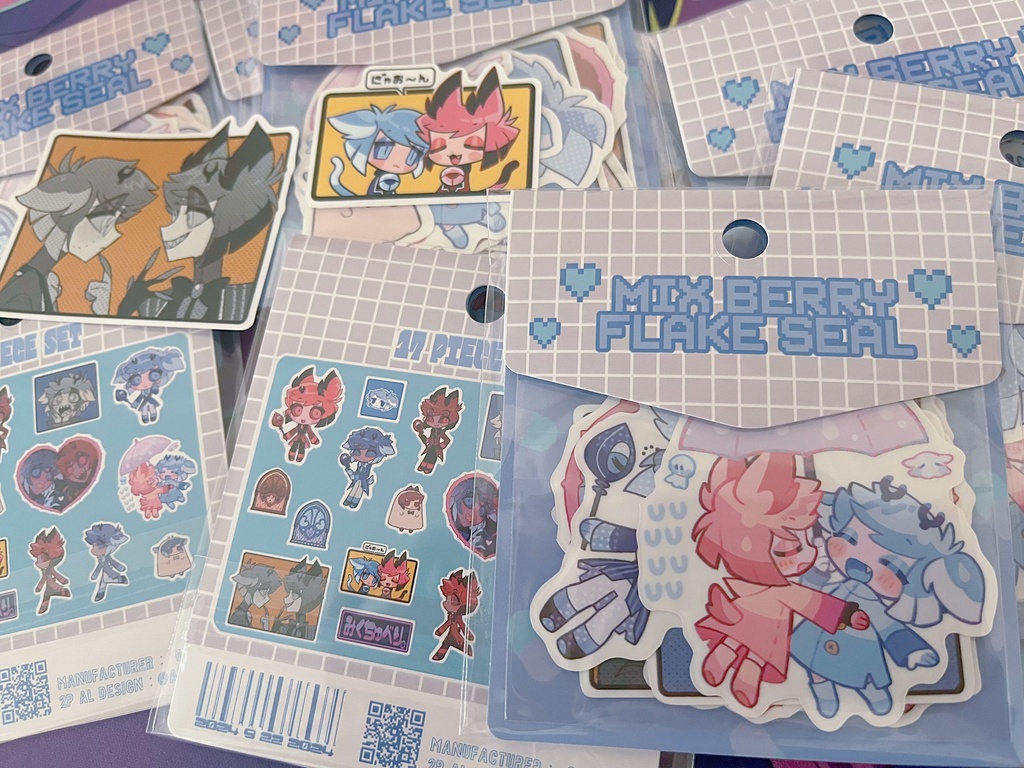 MIX Berryフレークシール❷