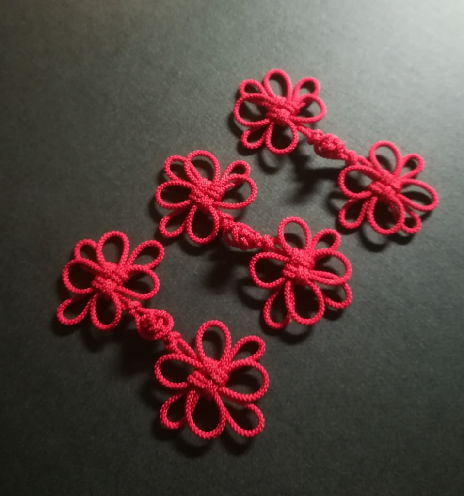 (3つセット)チャイナボタン(色オーダー可)