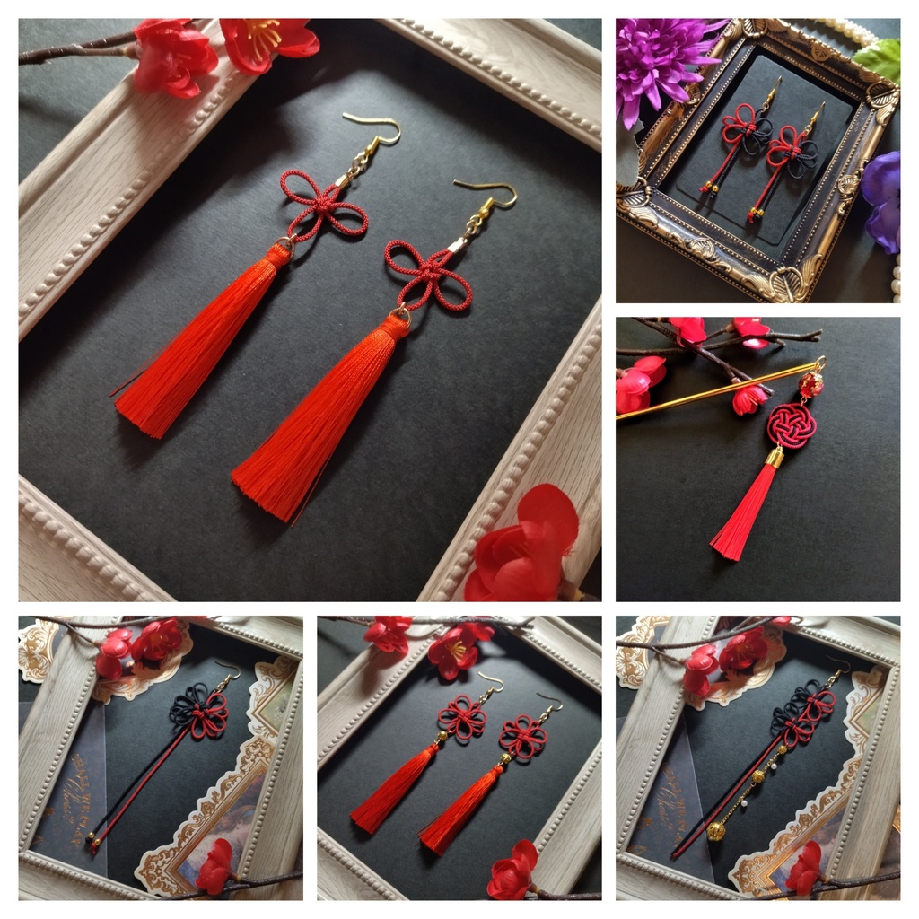 【期間限定(11月末迄)】飾り結び屋たこやきの推し色福袋【送料無料】【推し活】【推し活アクセサリー】【チャイナ】【和風】【中華風】【和ゴス】【和ロリ】【華ロリ】