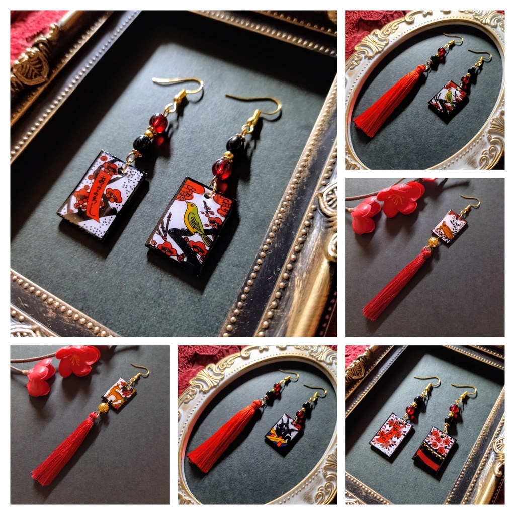 【期間限定(2026/1/7末迄)】送料無料飾り結び屋たこやきの和風福袋【ピアス】【イヤリング】【着物】【浴衣】【和ゴス】