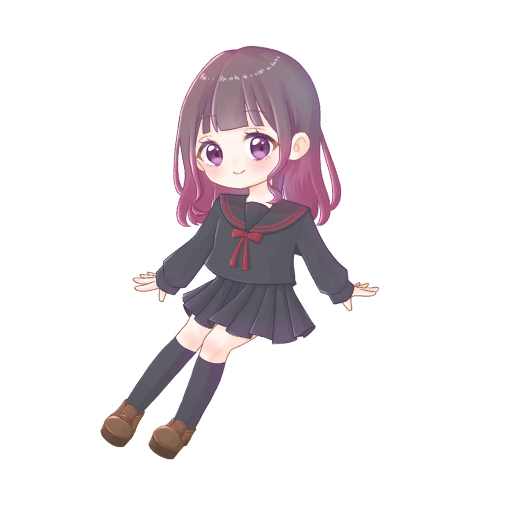 あろん制服アクキー