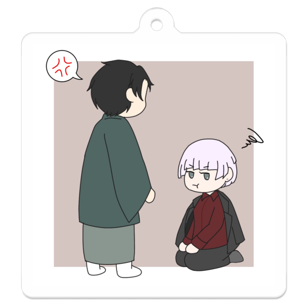 涛妃説教アクリルキーホルダー