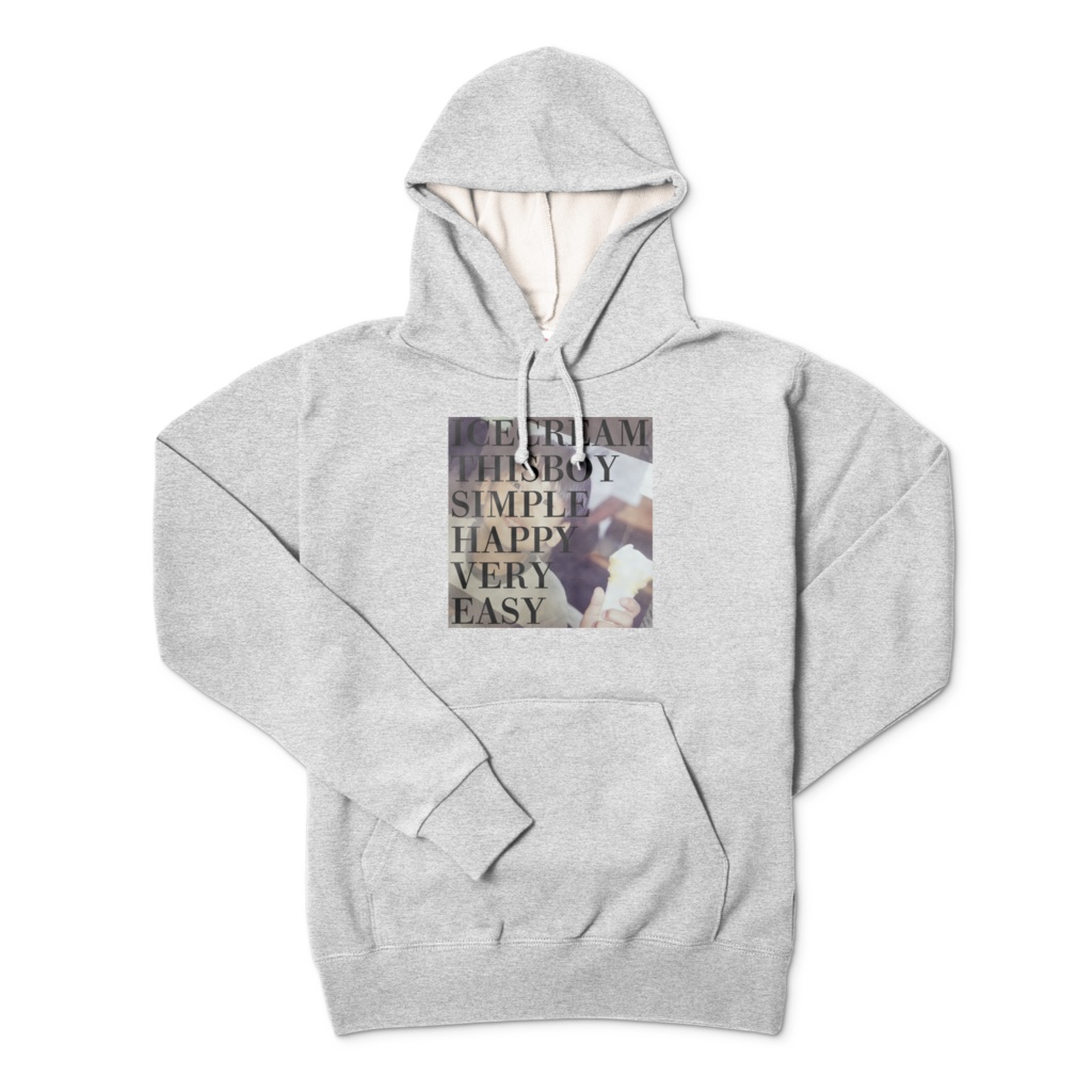 少年の幸せの沸点は簡単だ　パーカー