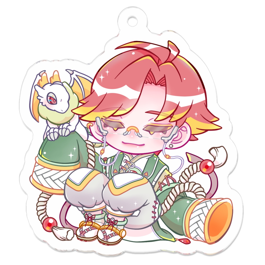 篠ノ目龍尽(しののめたつく)ミニキャラ1 アクリルキーホルダー