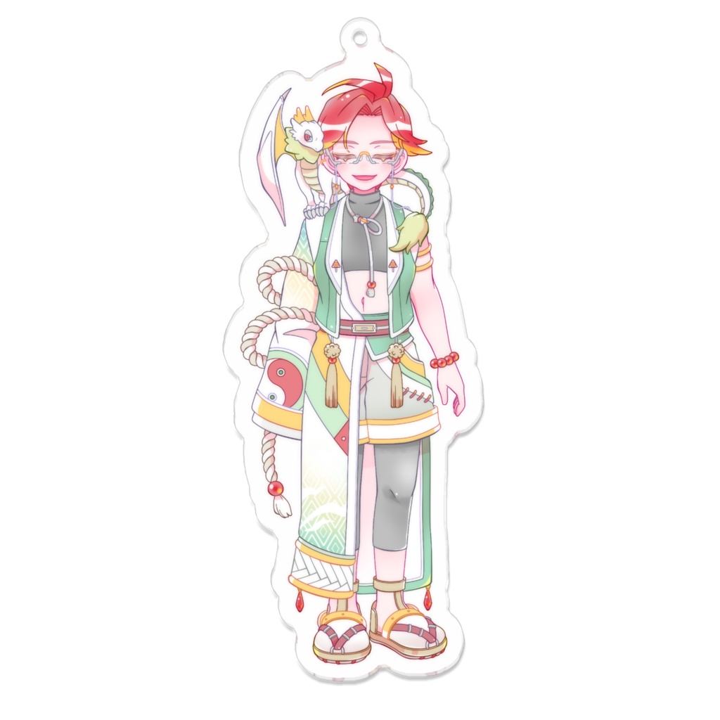 篠ノ目龍尽(しののめたつく) 夏服 アクリルキーホルダー