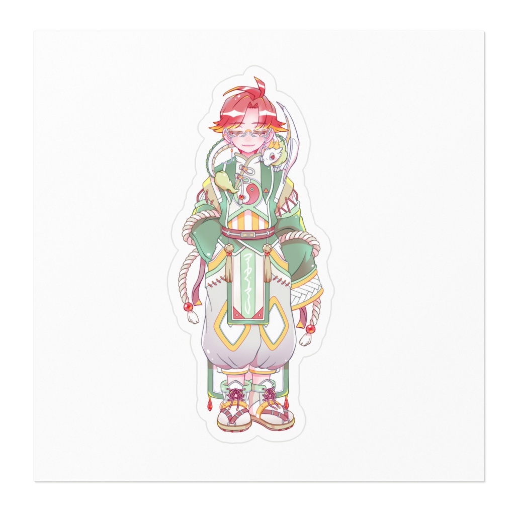 篠ノ目龍尽(しののめたつく) ステッカー