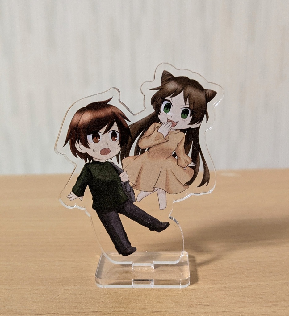 デフォルメアクリルスタンド3種