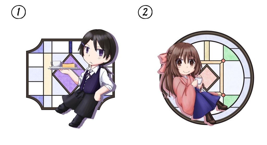 アクリルキーホルダー (2種)