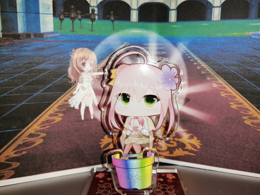 花騎士サフラン　アクリルジオラマ