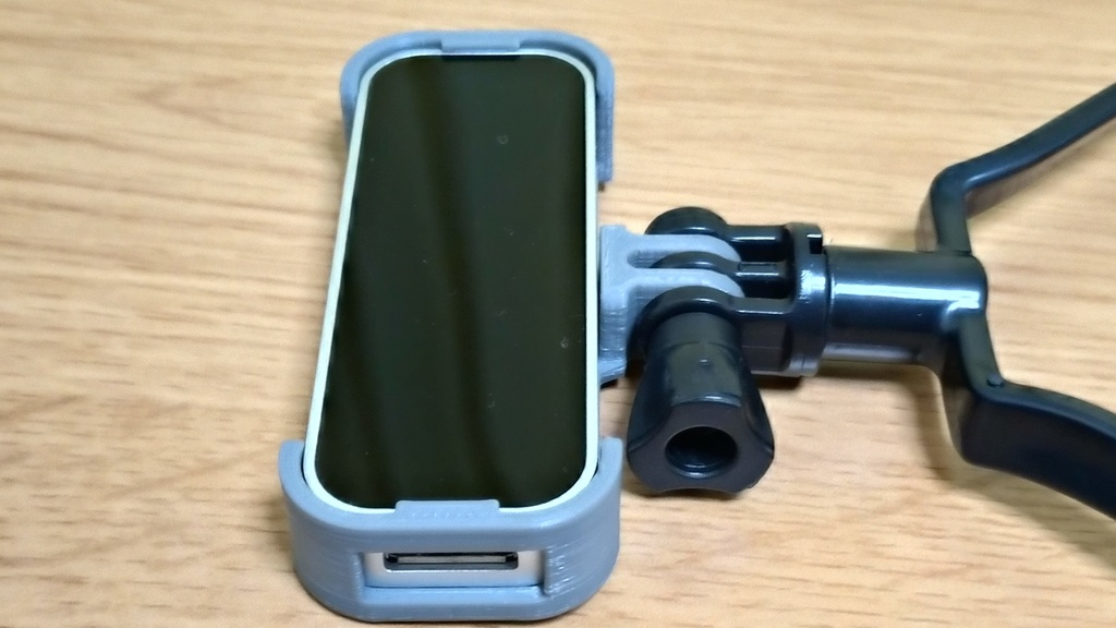 LeapMotion用ネックマウンタ