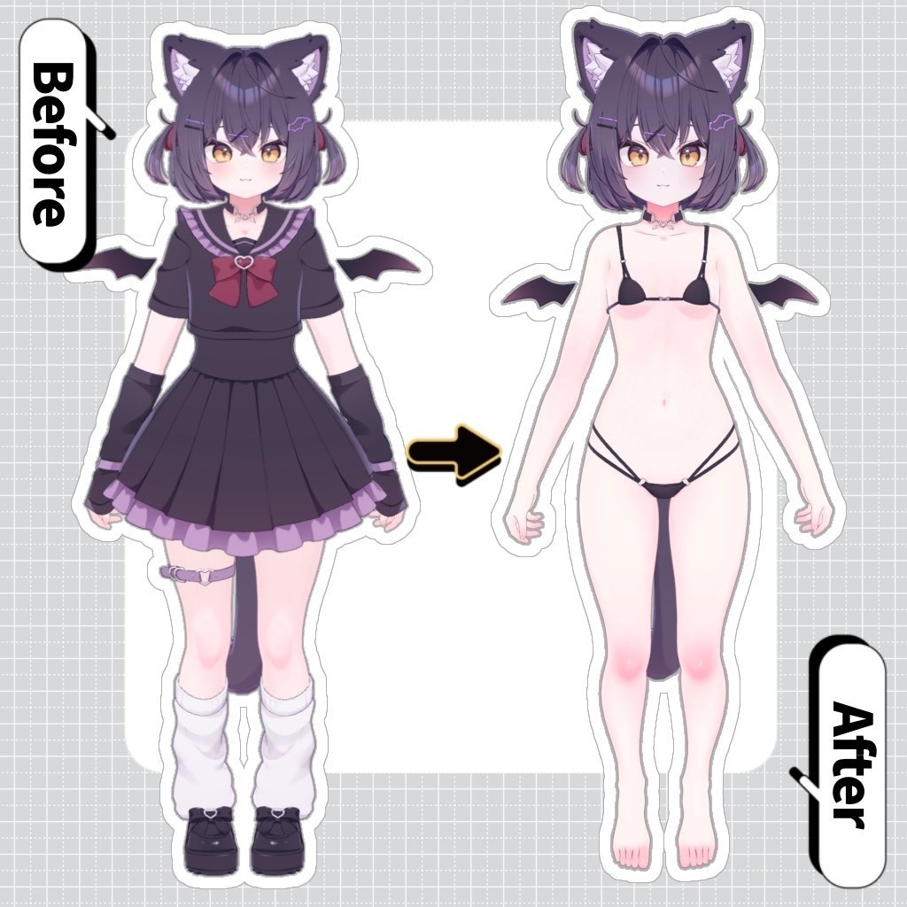 【Chocolat専用】ショコラちゃん色白ほんのりお化粧肌テクスチャ