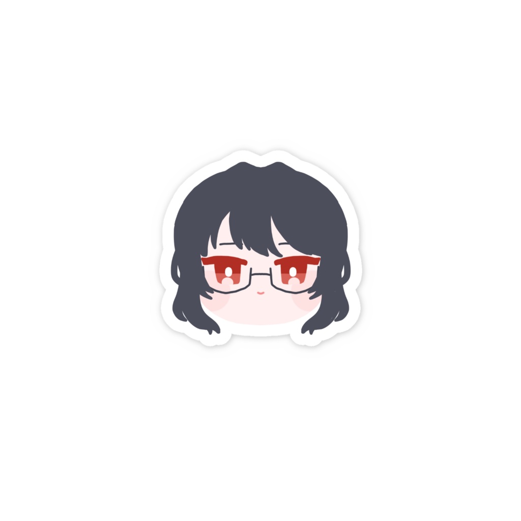 かえで先生(ステッカー)