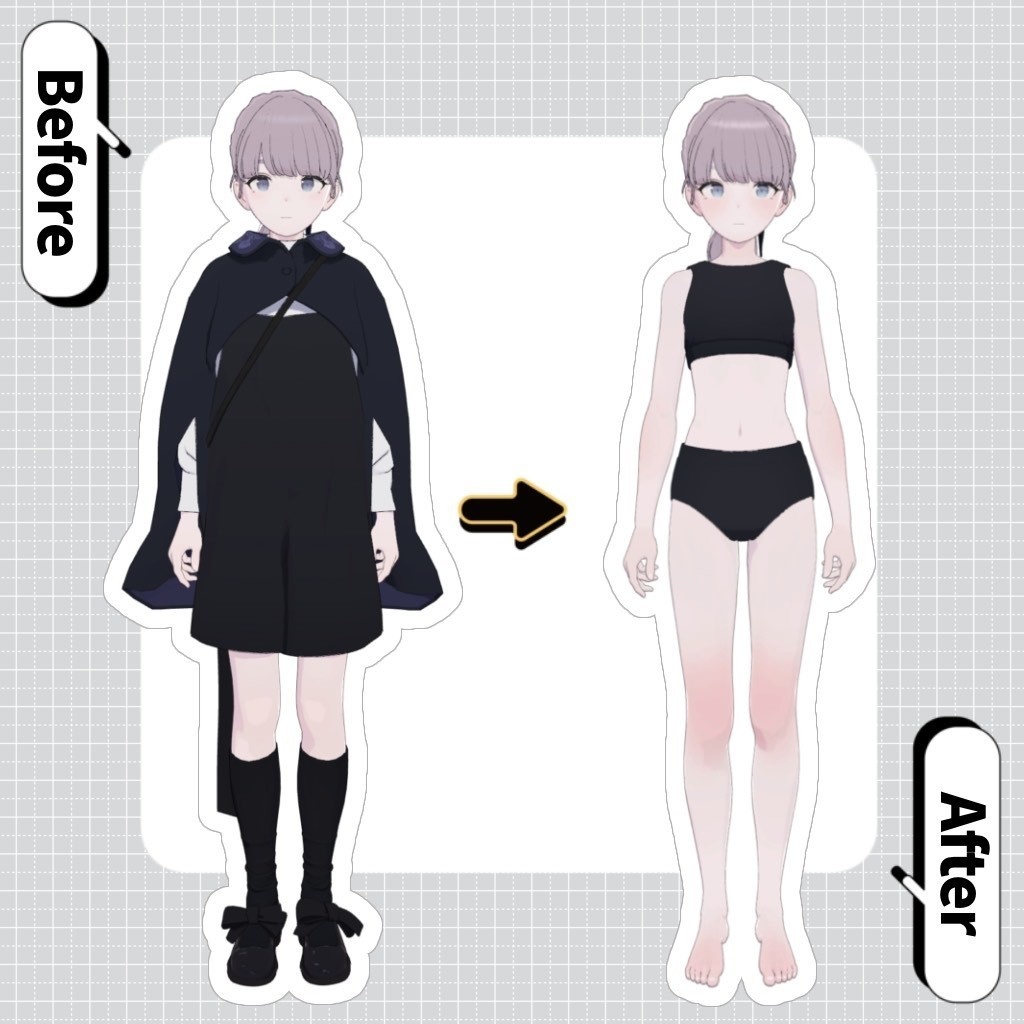 【Lapwing専用】ラプちゃん色白ほんのりお化粧肌テクスチャ