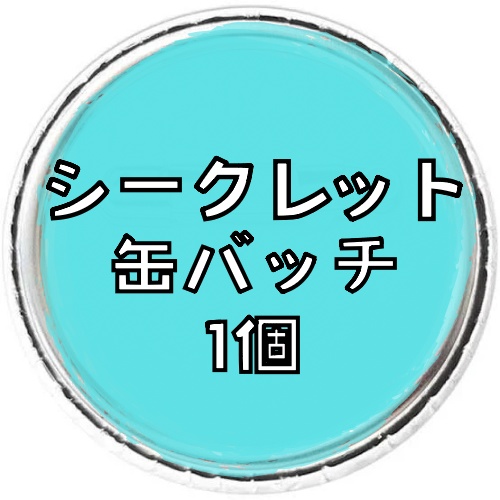 【完売】1月13日生誕！【単品１個】ランダムシークレット缶バッチ※絵柄は全10種類！