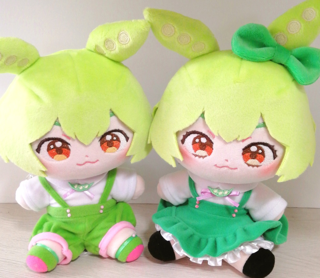 ずんだもんのぬいぐるみ(ふつう