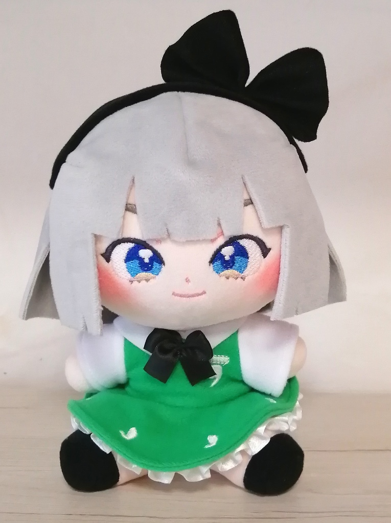 東方Project　魂魄妖夢　ハンドメイドのぬいぐるみ