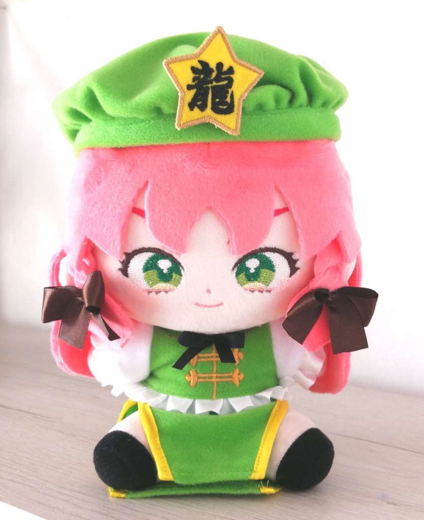 東方Project　紅美鈴　ハンドメイドのぬいぐるみ