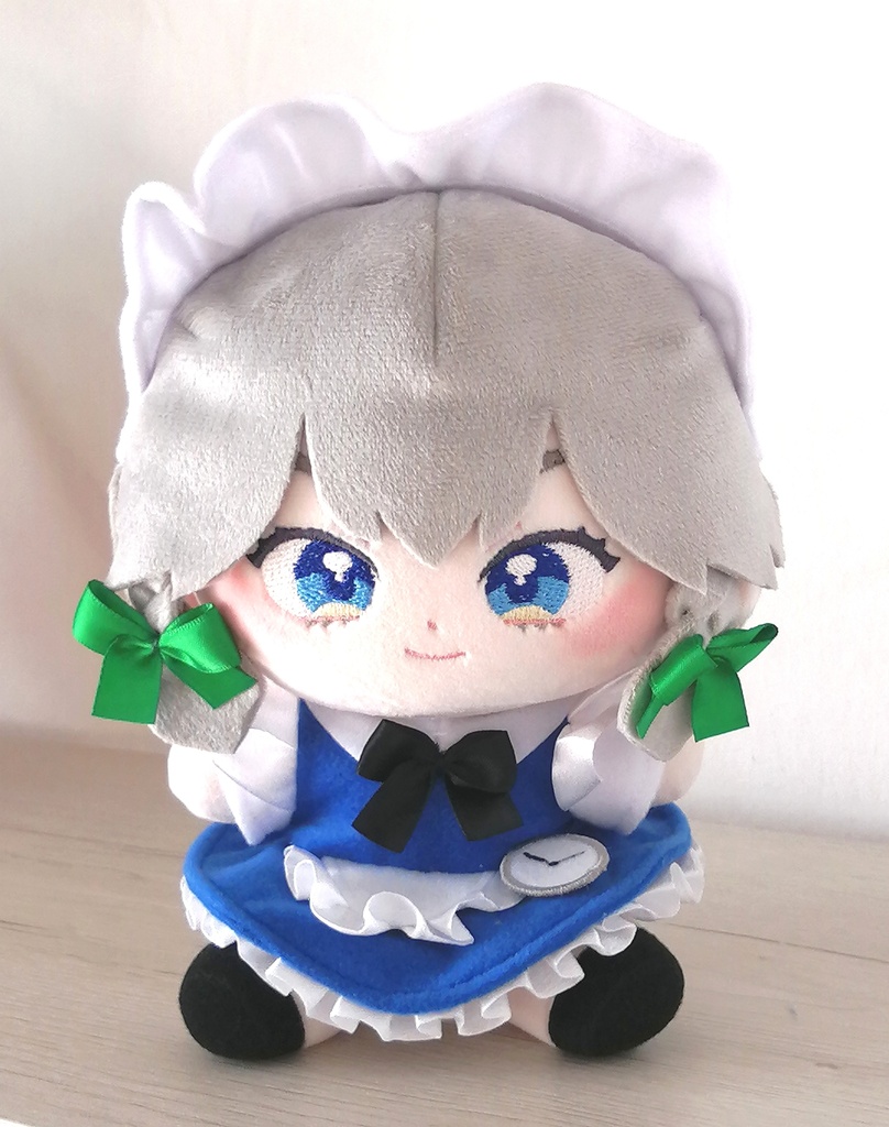 東方Project　十六夜咲夜　ハンドメイドのぬいぐるみ