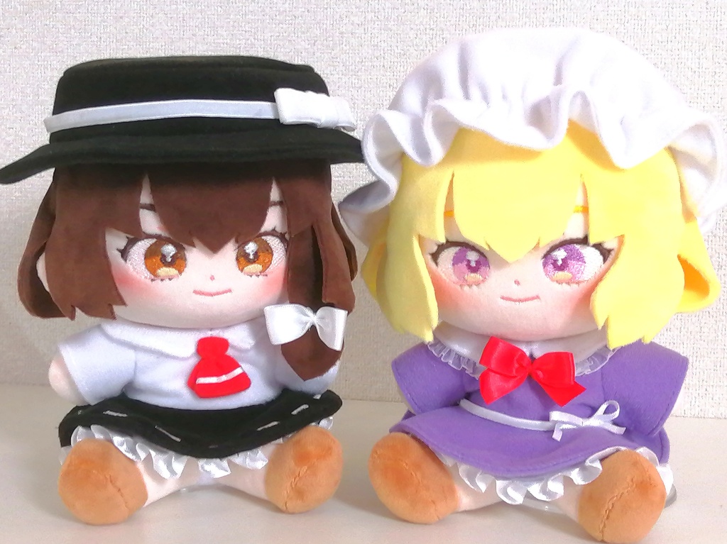 東方Project マエリベリー・ハーン 宇佐見蓮子 ハンドメイド ぬいぐるみ 秘封俱楽部