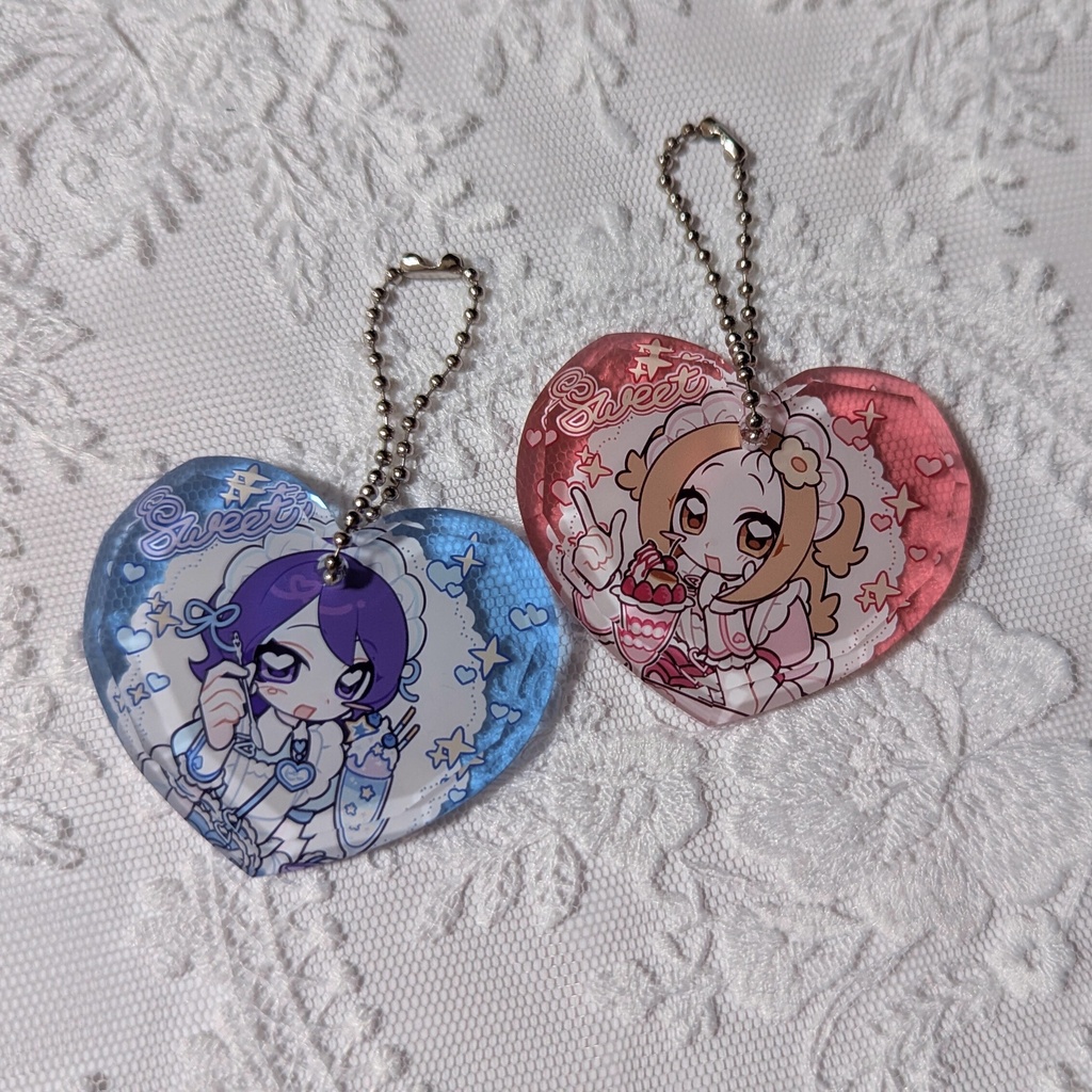 ポンピー宝石アクキー