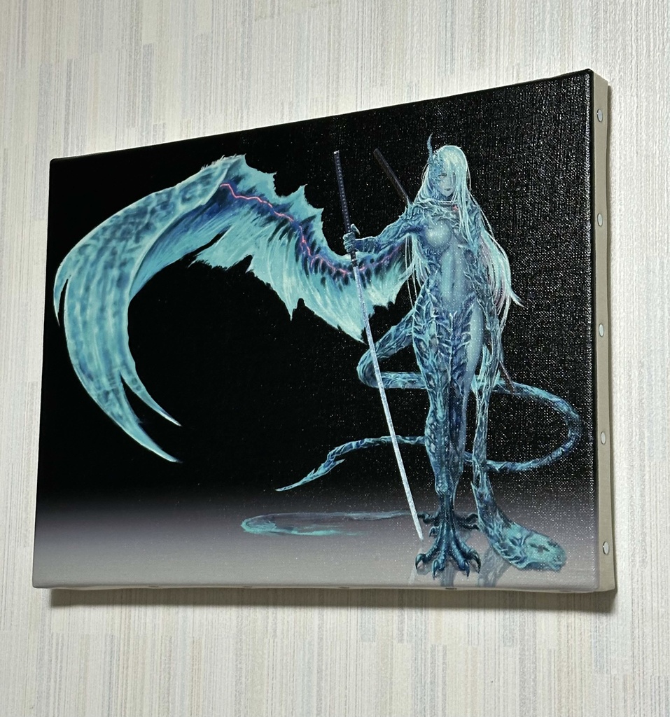 水龍　キャンバスアート