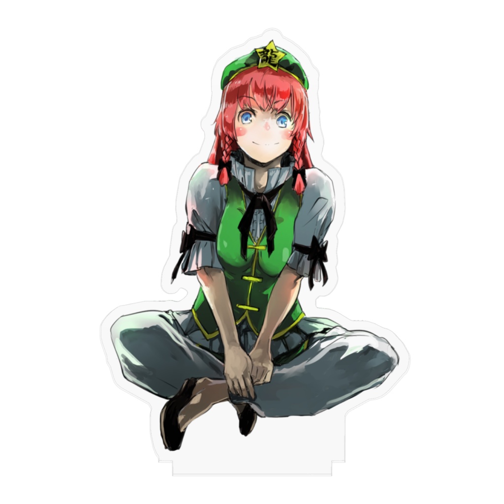 東方紅魔郷 紅美鈴 アクリルフィギュア(アクリルスタンド)100mm