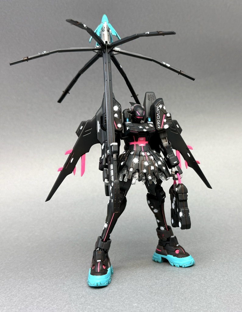 「マニックヴィダー4号機改・ヒューマン・モード」(ガレージキット)